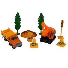 Construction Crew: Bau-Spielset mit Fahrzeugen in verschiedenen Varianten, 1 Stück Bild 2