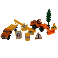 Construction Crew: Bau-Spielset mit Fahrzeugen in verschiedenen Varianten, 1 Stück Bild 4