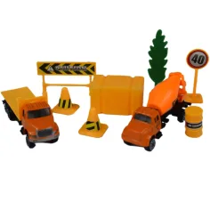Construction Crew: Bau-Spielset mit Fahrzeugen in verschiedenen Varianten, 1 Stück Bild 8