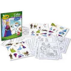 Crayola: Frozen 2 Malbuch, Ausmalbuch und Stickerheft Bild 2