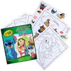 Crayola: Lilo & Stitch Mal- und Stickerbuch Bild 2