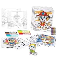 Crayola: Paw Patrol 5-in-1, 60-teiliges Beschäftigungs- und Kreativ-Malset Bild 2
