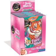 Crazy Chic: Beauty-Gesichtsmaske mit Tiermotiven, verschiedene Ausführungen, 1 Stück - Clementoni