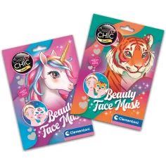 Crazy Chic: Beauty-Gesichtsmaske mit Tiermotiven, verschiedene Ausführungen, 1 Stück - Clementoni Bild 2
