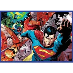DC: Der mutige Superman 4x250-teiliges Puzzle - Trefl Bild 2