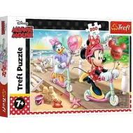 Daisy und Minnie am Strand 200-teilige Puzzle - Trefl