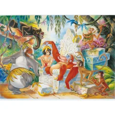 Das Dschungelbuch 2-in-1 Puzzle und Malbuch mit 108 Teilen, 50x35cm – Lisciani Bild 2