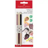 Das hast du gesagt: Faber-Castell: Children of the World hautfarbene Buntstifte 3er-Set