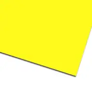 Dekor-Kartonpapier in Gelb 50x70cm