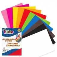 Dekorationskarton 10 Farben 35x25cm