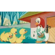 Der gefräßige kleine Entchen-Diafilm