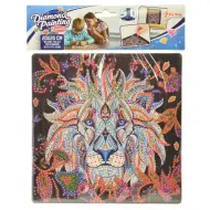 Diamantmalerei: Löwe Diamant-Malset 20x20 cm