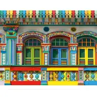 Diamantmalerei-Set: Farben Südamerikas 30x40cm