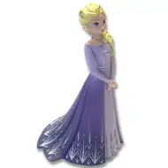 Die Eiskönigin 2: Prinzessin Elsa Spielfigur im lila Kleid - Bullyland