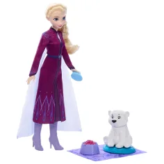 Die Eiskönigin: Elsa und das kleine Eisbärchen Spielfigurenset – Mattel Bild 2