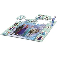 Die Eiskönigin interaktives 24-teiliges Bodenpuzzle - Clementoni Bild 2