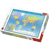 Die politische Weltkarte 2000-teilige Puzzle - Trefl