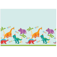 Dino-Party Plastiktischdecke 120 x 180 cm