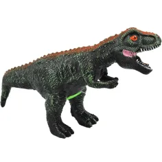Dino World: T-REX Dinosaurierfigur aus Vinyl mit Geräuschfunktion und Baumwollfüllung, 35 cm groß Bild 2