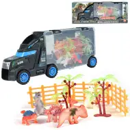 Dinosaur Tour: Dinosaurier-Safari-LKW mit Zubehör