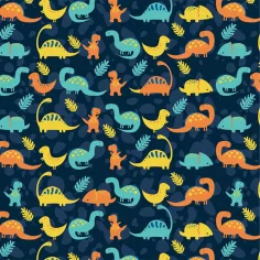 Dinosaurier-Geschenkpapier 100 x 70 cm