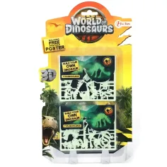 Dinosaurier fluoreszierendes 3D-Puzzle in verschiedenen Varianten 1 Stück Bild 2