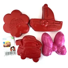 Disney Cars und Minnie Maus Sandkasten-Formenset 4-teilig Bild 2