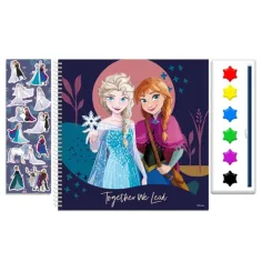 Disney: Die Eiskönigin 2. Malbuch mit Wasserfarben und Aufklebern Bild 2