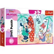 Disney-Figuren am Strand 30-teiliges Puzzle - Trefl