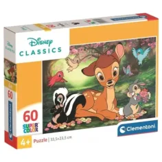 Disney-Klassiker Bambi Super Color 60-teiliges Puzzle - Clementoni