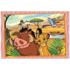 Disney-Klassiker: Der König der Löwen und Dumbo, 2x20 Teile Supercolor-Puzzle - Clementoni Bild 2