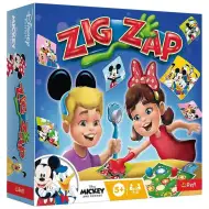 Disney: Micky Maus und seine Freunde Zig Zap Gesellschaftsspiel - Trefl