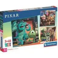 Disney Pixar 3x48 Stück Supercolor Puzzle - Clementoni