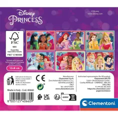 Disney Prinzessinnen 6-teiliges Märchenwürfel-Set - Clementoni Bild 2