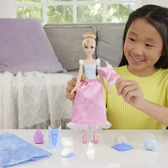 Disney Prinzessinnen: Märchenhaftes Spielset Cinderella Puppe - Mattel Bild 4