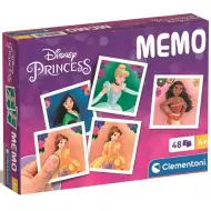 Disney+Prinzessinnen Memo-Spiel 48-teilig - Clementoni
