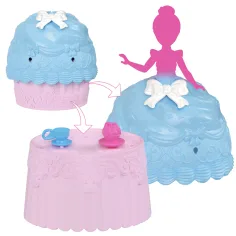 Disney Prinzessinnen: Mini Cupcake Überraschungspuppe 1 Stk. - Mattel Bild 2