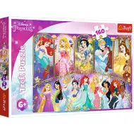 Disney Prinzessinnen: Porträts Puzzle 160 Teile - Trefl