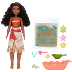 Disney Prinzessinnen: Vaiana 2 Puppe mit Strand-Spielset und Sand – Mattel Bild 2