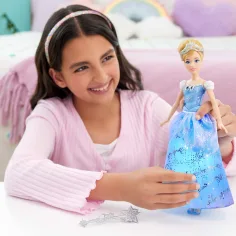 Disney Prinzessinnen: Zauberhafte Cinderella-Puppe – Mattel Bild 4