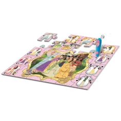 Disney-Prinzessinnen interaktives 24-teiliges Bodenpuzzle - Clementoni Bild 2