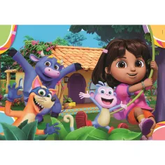 Dora die Entdeckerin 2x20-teiliges Supercolor Puzzle – Clementoni Bild 3