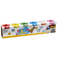 Doughy Modellierknete-Set im Becher, 6 x 110 g - Carioca