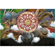 Drachenzähmen leicht gemacht 100-teiliges Puzzle - Trefl Bild 2