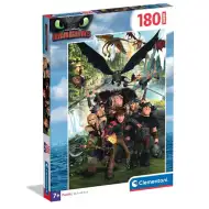 Drachenzähmen leicht gemacht 180-teiliges Super-Puzzle - Clementoni