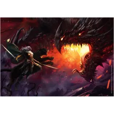 Dungeons & Dragons – Drachenkampf 1000-teiliges Puzzle mit Poster - Clementoni Bild 2