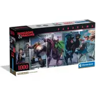 Dungeons &amp; Dragons 1000-teilige Panorama-Puzzle mit Poster - Clementoni