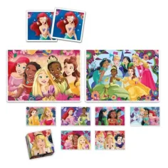 Edukit: Disney Prinzessinnen 4-in-1 Spielesammlung - Clementoni Bild 2