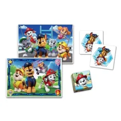 Edukit: Paw Patrol 4-in-1 Spielesammlung - Clementoni Bild 3