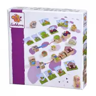Eichhorn: Bauernhof Schnürspiel aus Holz, 13-teilig - Simba Toys